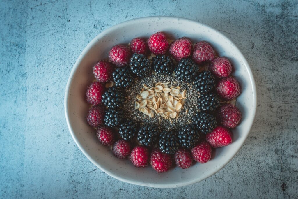 Photo Fiber-rich foods