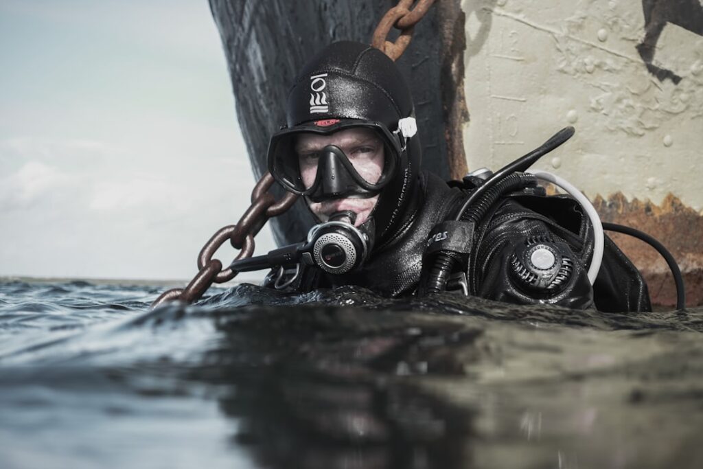 Photo Diving mask