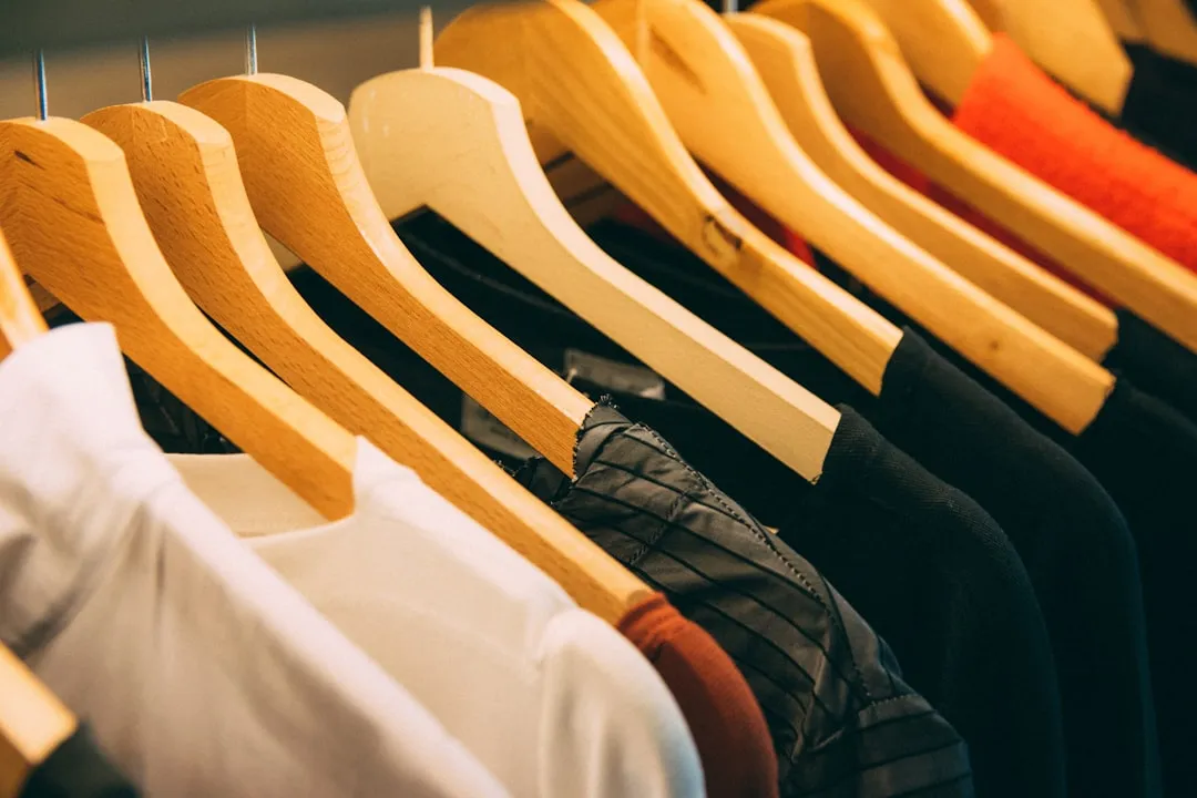 Photo selling clothes online