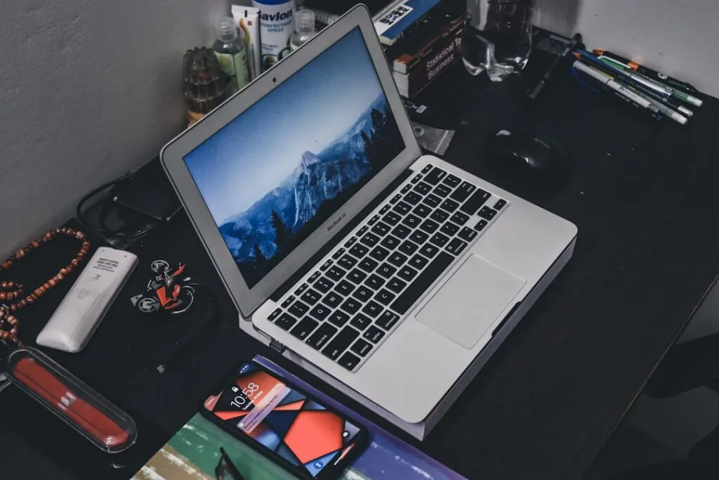 Photo clean laptop dust