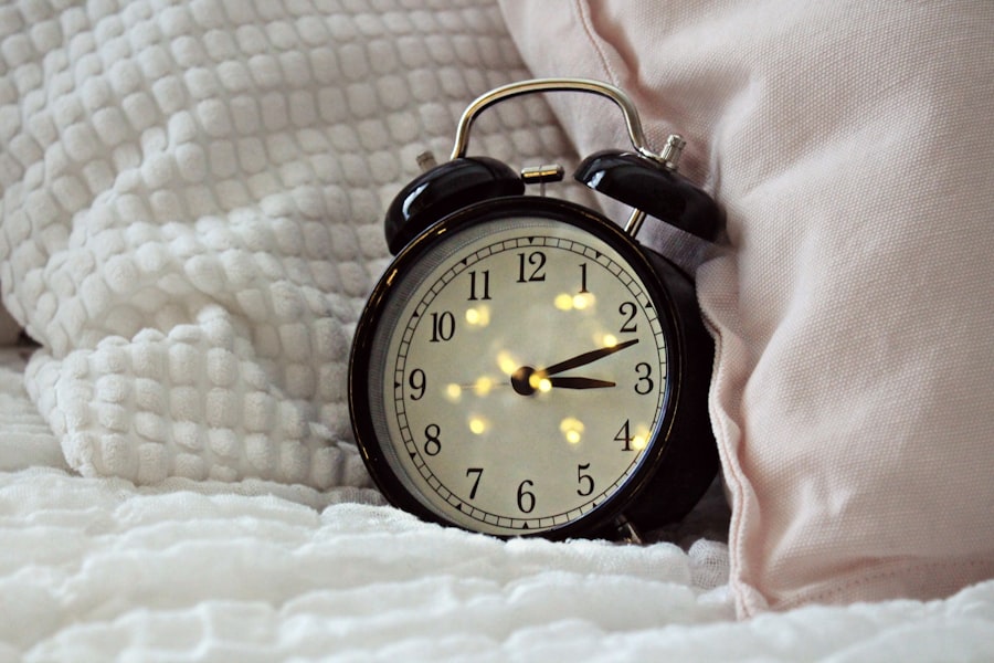Photo waking up at the same time at night