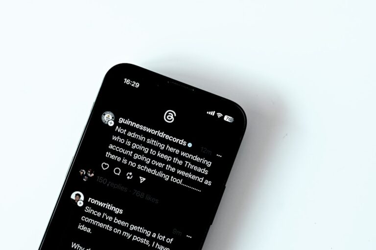 Photo responding to an online ad