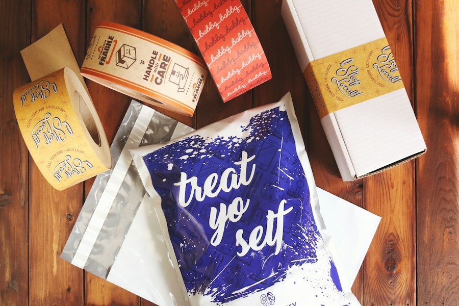 Photo product labeling